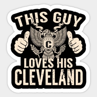 CLEVELAND Sticker